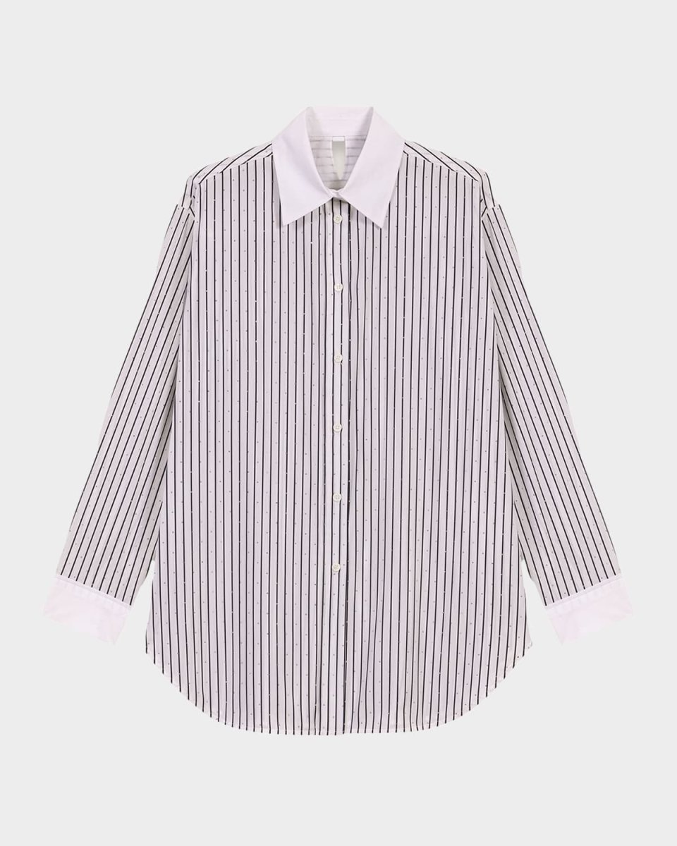 Ciras Embellished Striped Shirt